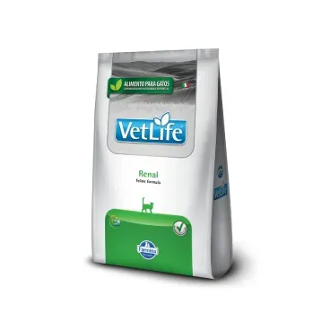 Racao Vet Life Natural Feline Renal 1